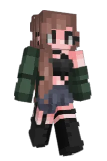 NickiHolli Minecraft avatar full body