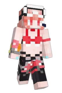 Nico_Monochrome Minecraft avatar full body