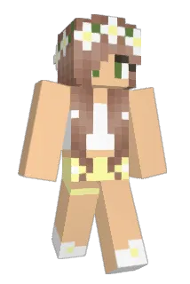 NicoleSalisa Minecraft avatar full body