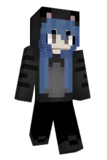 NiebieskaGitara Minecraft avatar full body
