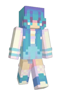 NieblaAzul Minecraft avatar full body