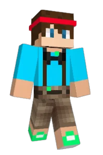 Nieckske Minecraft avatar full body