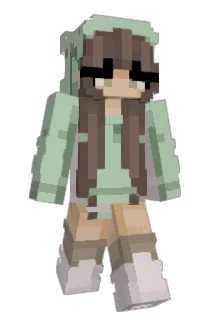 Nieczytelna Minecraft avatar full body