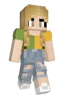 NiftyPink Minecraft avatar full body