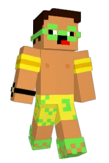 Niggus Minecraft avatar full body