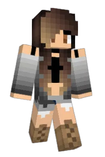 Nighean Minecraft avatar full body