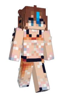 Nightcluster Minecraft avatar full body