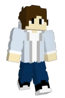 Nighthade Minecraft avatar full body