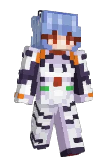 Nighthalo Minecraft avatar full body