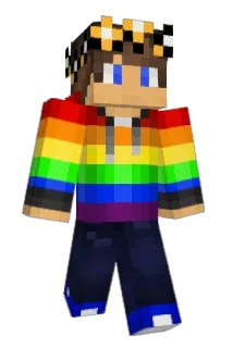 Nightlase Minecraft avatar full body