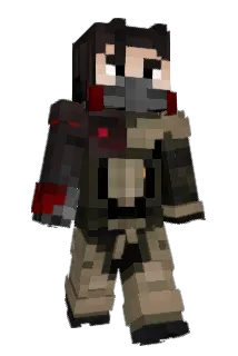 Nightlevels Minecraft avatar full body