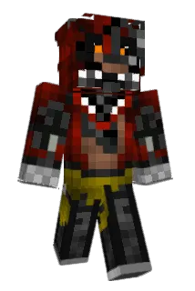 Nightmarefoxy330 Minecraft avatar full body