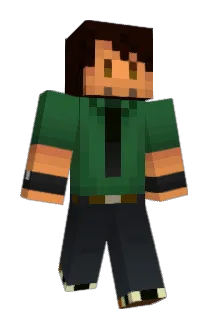 Nightpece Minecraft avatar full body
