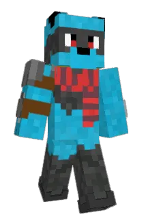 NightxFox Minecraft avatar full body