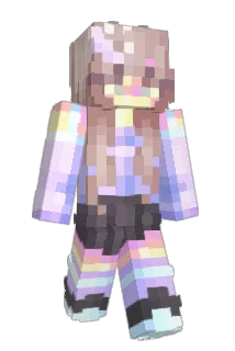 NijiGenKami Minecraft avatar full body
