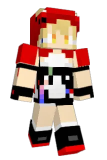 Nijimasu Minecraft avatar full body