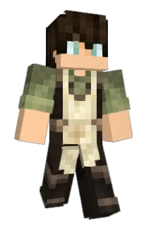 Nijro Minecraft avatar full body