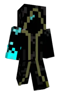 NikGold Minecraft avatar full body