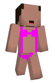 Nikibabo Minecraft avatar full body