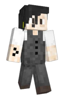 NikishimaYamato Minecraft avatar full body