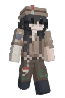 Niktaloupe Minecraft avatar full body