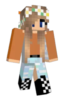 NinPrzy Minecraft avatar full body