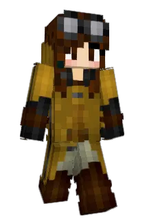 NinaBlack01 Minecraft avatar full body