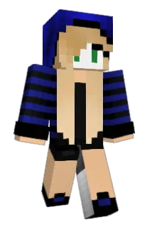 NinaGLP Minecraft avatar full body