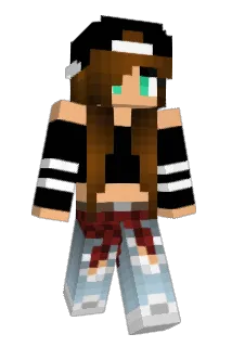 NinaMine Minecraft avatar full body