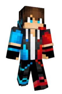 NinjaBlue13 Minecraft avatar full body