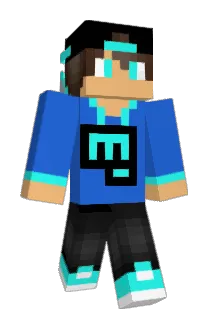 NinjaBluee Minecraft avatar full body