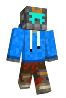 NinjaElectron Minecraft avatar full body