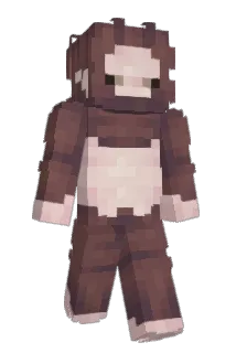 NinjaGopher Minecraft avatar full body