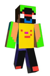 NinjaMoustache Minecraft avatar full body