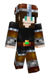 NinjaSkittlee Minecraft avatar full body