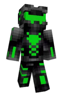 Ninjabord Minecraft avatar full body