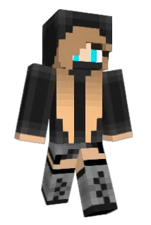 Ninjazett Minecraft avatar full body