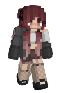 Nisaiii Minecraft avatar full body