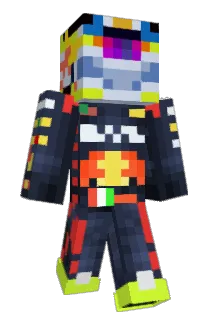NitroPeach Minecraft avatar full body