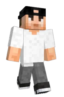 Nitrogencarbon Minecraft avatar full body