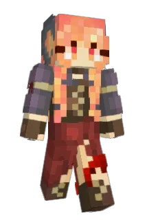 NixNaxed Minecraft avatar full body