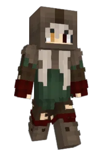 Nixdragonix Minecraft avatar full body
