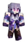 NoAnimeNoLife Minecraft avatar full body