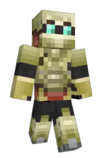 NoSkills Minecraft avatar full body