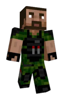 No_Money Minecraft avatar full body