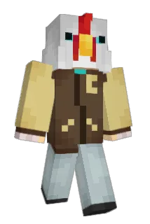 No_sleeping Minecraft avatar full body