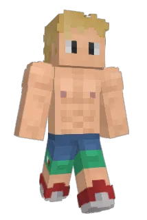 Noablo Minecraft avatar full body
