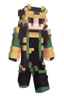 Noctis_Kaito Minecraft avatar full body