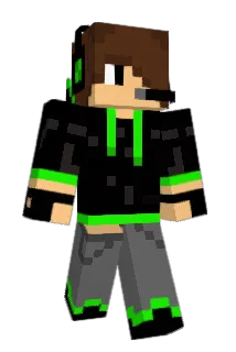 Noelroboter Minecraft avatar full body