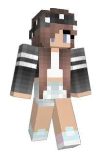 NoenoeGirl Minecraft avatar full body